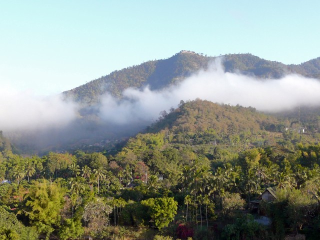 morning mist on hills